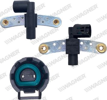 Wagner CRS00224 - Датчик імпульсів, колінчастий вал autocars.com.ua
