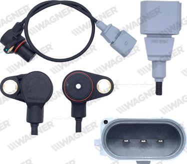 Wagner CRS00279 - Датчик імпульсів, колінчастий вал autocars.com.ua