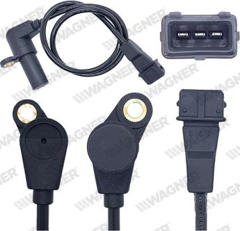 Wagner CRS00300 - Датчик імпульсів, колінчастий вал autocars.com.ua