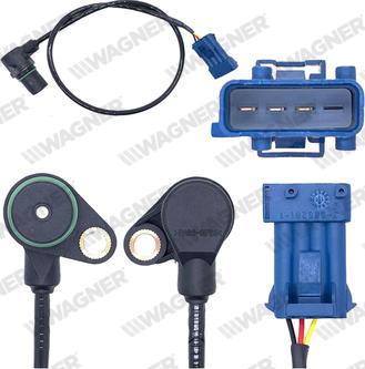 Wagner CRS00328 - Датчик імпульсів, колінчастий вал autocars.com.ua