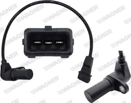 Wagner CRS00358 - Датчик імпульсів, колінчастий вал autocars.com.ua