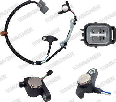 Wagner CRS00389 - Датчик імпульсів, колінчастий вал autocars.com.ua