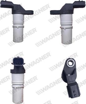 Wagner CRS00411 - Датчик імпульсів, колінчастий вал autocars.com.ua
