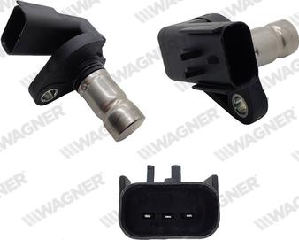 Wagner CRS00427 - Датчик імпульсів, колінчастий вал autocars.com.ua