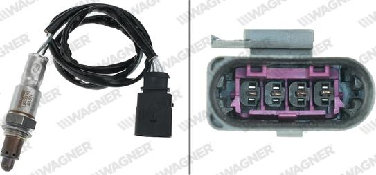 Wagner LBS00046 - Лямбда-зонд autocars.com.ua