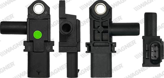 Wagner PRS00016 - Датчик, тиск вихлопних газів autocars.com.ua