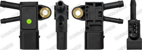 Wagner PRS00048 - Датчик, тиск вихлопних газів autocars.com.ua