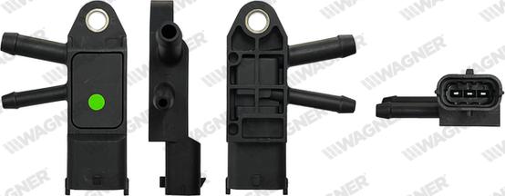 Wagner PRS00051 - Датчик, тиск вихлопних газів autocars.com.ua