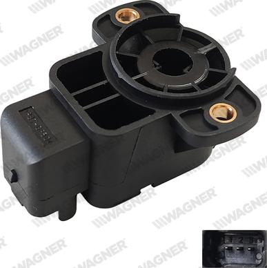 Wagner THR00003 - Датчик, положення дросельної заслінки autocars.com.ua