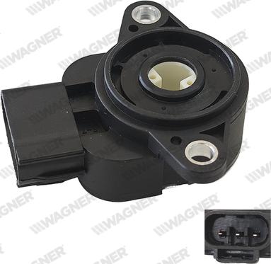 Wagner THR00018 - Датчик, положення дросельної заслінки autocars.com.ua