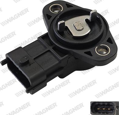 Wagner THR00019 - Датчик, положення дросельної заслінки autocars.com.ua