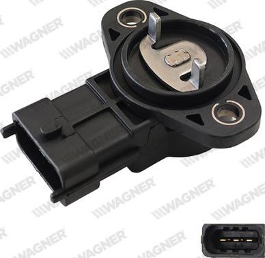 Wagner THR00027 - Датчик, положення дросельної заслінки autocars.com.ua