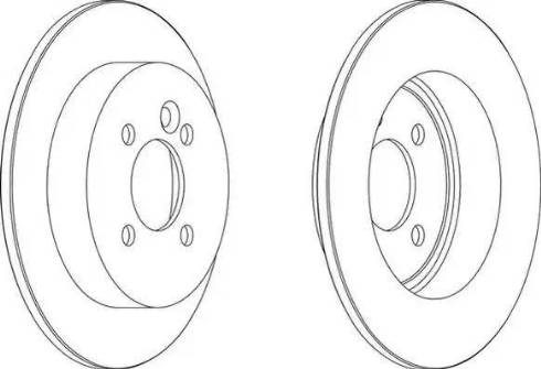 HELLA 8DD 355 107-811 - Гальмівний диск autocars.com.ua