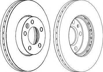 BOSCH 7H0 615 301 D - Гальмівний диск autocars.com.ua