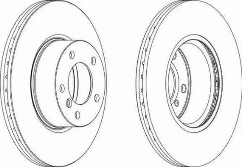 BOSCH CD1191 - Гальмівний диск autocars.com.ua