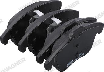 Wagner WZD1306A-D - Гальмівні колодки, дискові гальма autocars.com.ua