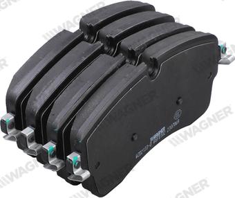 Wagner WZD2133-D - Тормозные колодки, дисковые, комплект autodnr.net