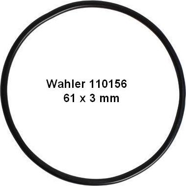WAHLER 110156 - Прокладка, клапан повернення ОГ autocars.com.ua