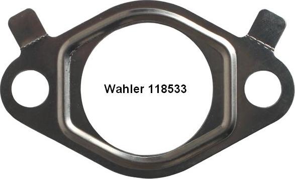 WAHLER 118533 - Прокладка, клапан повернення ОГ autocars.com.ua