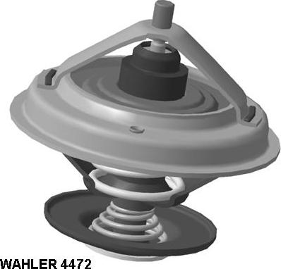 WAHLER 4472.83D - Термостат, охлаждающая жидкость avtokuzovplus.com.ua