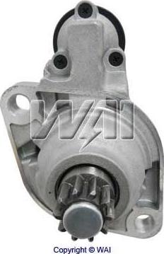 WAI 17970N - Стартер новый Audi A3 2.0L 2008-07. VW EOS 2.0L 2007-06  VW Golf 2.0L 2008-06  VW Jetta autodnr.net