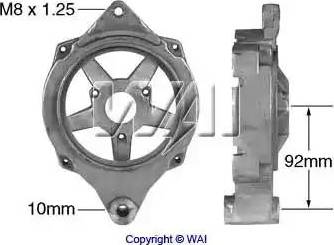 WAI 21-103 - Подшипник, подвеска генератора autodnr.net