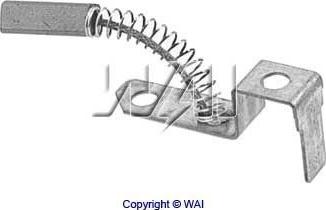 WAI 38-9201 - Вугільна щітка, генератор autocars.com.ua