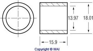 WAI 62-99500 - Втулка, вал стартера avtokuzovplus.com.ua