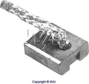 WAI 68-9109 - Угольная щетка, стартер avtokuzovplus.com.ua