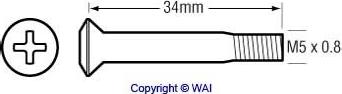 WAI 85-1313 - Болт autocars.com.ua