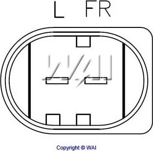 WAI IB6026 - Регулятор напруги генератора autocars.com.ua