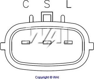 WAI IM472 - Регулятор напруги генератора autocars.com.ua
