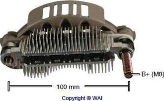 WAI IMR10057 - Випрямляч, генератор autocars.com.ua