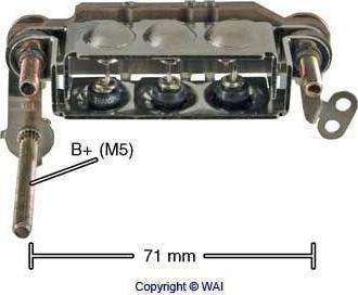 WAI IMR7113 - Випрямляч, генератор autocars.com.ua