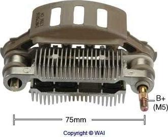 WAI IMR75816 - Выпрямитель, генератор avtokuzovplus.com.ua