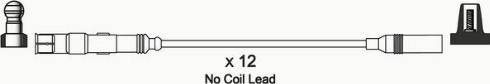 WAI ISL624 - Комплект проводів запалювання autocars.com.ua
