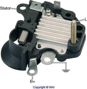 WAI IX129 - Регулятор напруги генератора autocars.com.ua