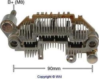 WAI IYR9126 - Випрямляч, генератор autocars.com.ua