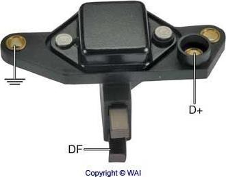 WAI M509 - Регулятор напряжения, генератор avtokuzovplus.com.ua