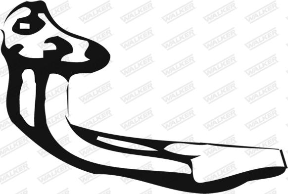 Walker 01091 - Труба вихлопного газу autocars.com.ua