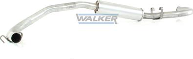 Walker 01490 - Глушник вихлопних газів кінцевий autocars.com.ua