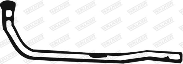 Walker 02593 - Труба вихлопного газу autocars.com.ua