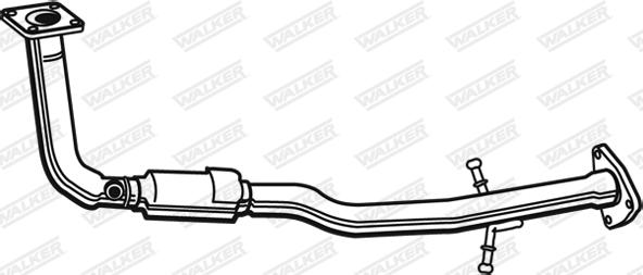 Walker 03144 - Труба выхлопного газа avtokuzovplus.com.ua