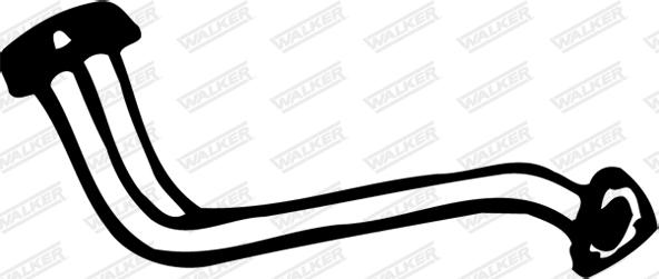 Walker 05859 - Труба вихлопного газу autocars.com.ua
