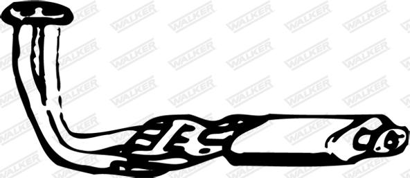 Walker 06205 - Предглушітель вихлопних газів autocars.com.ua