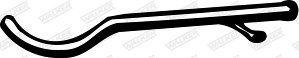 Walker 06213 - Труба вихлопного газу autocars.com.ua