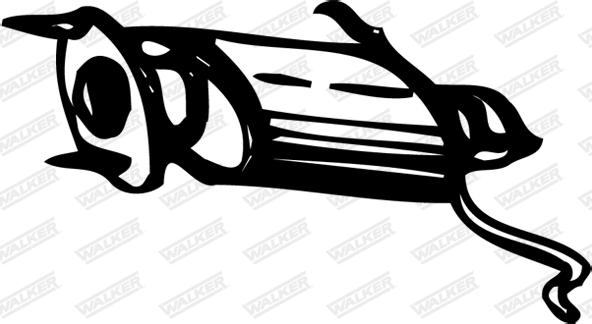 Walker 06249 - Предглушітель вихлопних газів autocars.com.ua