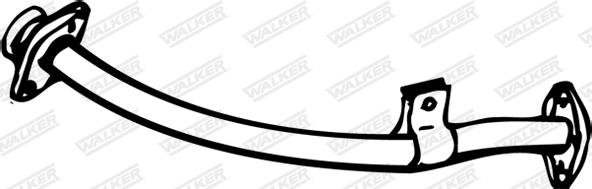 Walker 06379 - Труба вихлопного газу autocars.com.ua