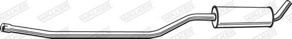 Walker 06402 - Средний глушитель выхлопных газов avtokuzovplus.com.ua