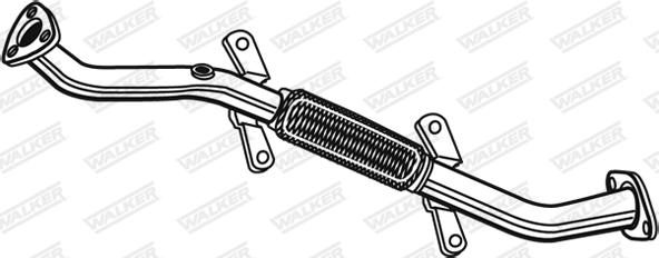 Walker 07597 - Труба выхлопного газа avtokuzovplus.com.ua